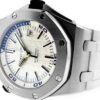オーデマピゲ - ロイヤルオーク オフショア ダイバー | AUDEMARS PIGUET | 15710ST.OO.A010CA.01 | SS 白文字盤 自動巻き ラバー | ブティック限定 | 中古 |