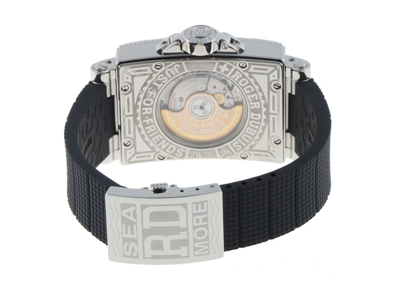 ロジェデュブイ - シーモア | ROGER DUBUIS | MS34.219.012.53 | SS シルバー文字盤 自動巻き ラバー | 中古 |