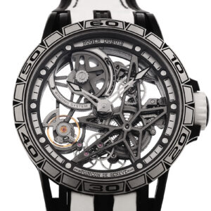 ロジェデュブイ - エクスカリバー スパイダー 45 | ROGER DUBUIS | DBEX0715 | TI スケルトン文字盤 手巻き ラバーカーフ | 未使用品 |