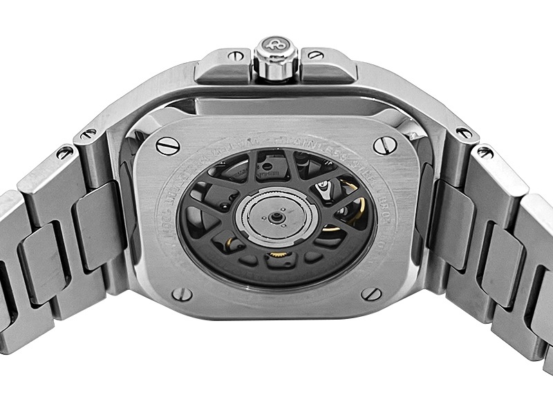 ベル&ロス - BR05 BLACK STEEL | BELL & ROSS | BR05A-BL-ST/SST | SS 黒文字盤 自動巻き ブレスレット | 中古 |