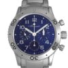 ブレゲ - アエロナバル | BREGUET | 3807ST/J2/SW9 | SS ブルー文字盤 自動巻き ブレスレット | 1000本限定 | 中古 |