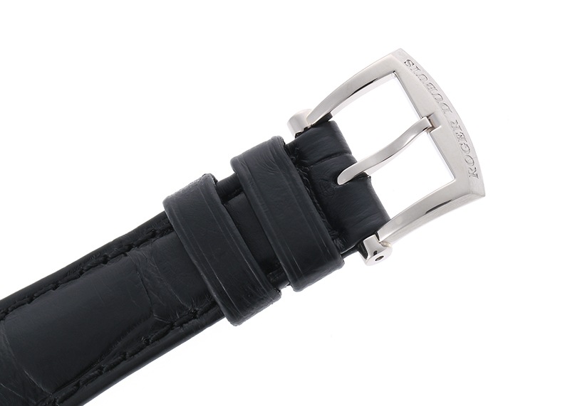 ロジェデュブイ - オマージュ | ROGER DUBUIS | H37 57 0 3.63/74 | WG シルバー文字盤 自動巻き レザー | 中古 |
