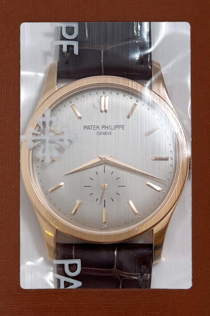 パテックフィリップ - カラトラバ | PATEK PHILIPPE | 5196R-001 | RG シルバー文字盤 手巻き レザー | レストア