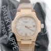 パテックフィリップ - ノーチラス | PATEK PHILIPPE | 7010R-011 | RG シルバー文字盤 クォーツ レザー | 中古 |