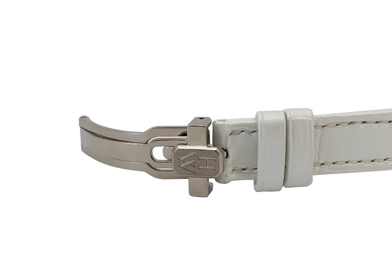 ハリーウィンストン - アヴェニュー クラシック オーロラ | HARRY WINSTON | AVEQHM21WW231 | WG シェル文字盤 クォーツ レザー | 中古 |