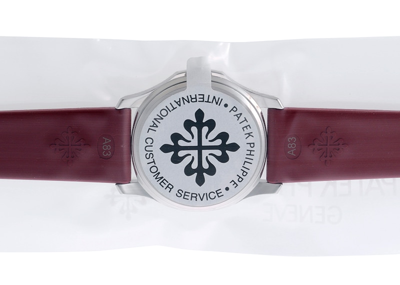 パテックフィリップ - アクアノート ルーチェ | PATEK PHILIPPE | 5067A-010 | SS ボルドー文字盤 クォーツ ラバー | レストア | 中古