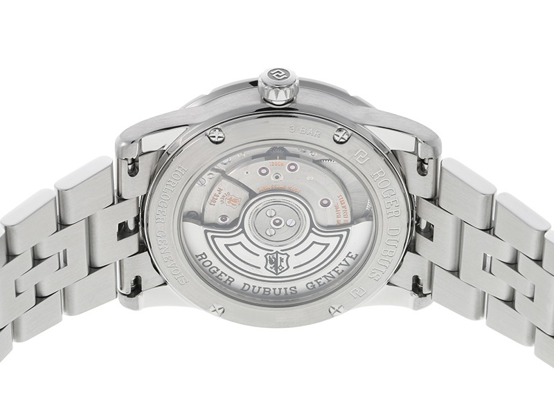 ロジェデュブイ - エクスカリバー 36 ベゼルダイヤ | ROGER DUBUIS | DBEX0377 | SS 白文字盤 自動巻き ブレスレット | 中古
