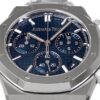 オーデマピゲ - ロイヤルオーク クロノグラフ 50周年記念 | AUDEMARS PIGUET | 26240ST.OO.1320ST.01 | SS ブルー文字盤 自動巻き ブレスレット | 委託品 | 中古