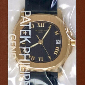 パテックフィリップ - アクアノート | PATEK PHILIPPE | 5060J-001 | YG 黒文字盤 自動巻き レザー | レストア