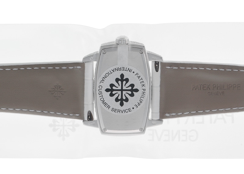 パテックフィリップ - ゴンドーロ ジェンマ ケースダイヤ | PATEK PHILIPPE | 4982G-001 | WG ホワイトシェル文字盤 クォーツ レザー | 中古