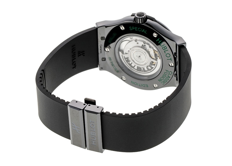 ウブロ - クラシックフュージョン YOSHIDAスペシャル 88本限定 | HUBLOT | 511.CM.5270.RX.MYOS | CE グリーン文字盤 自動巻き ラバー | 未使用品