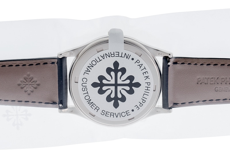 パテック フィリップ - カラトラバ | PATEK PHILIPPE | 5296G-010 | WG シルバー文字盤 自動巻き レザー | レストア | 中古