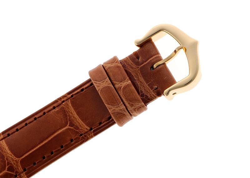 カルティエ - タンク ルイ カルティエ SM | CARTIER | W1529856 | YG シルバー文字盤 クォーツ レザー