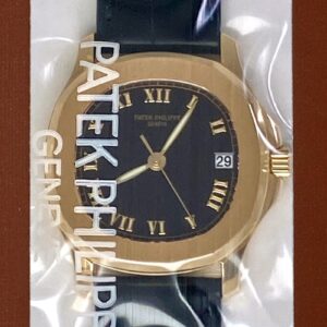 パテックフィリップ - アクアノート | PATEK PHILIPPE | 5060J-001 | YG 黒文字盤 自動巻き レザー | レストア