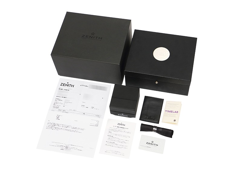 ゼニス - デファイ エルプリメロ 21 | ZENITH | 95.9000.9004/78.M9000 | TI スケルトン文字盤 自動巻き ブレスレット | 中古