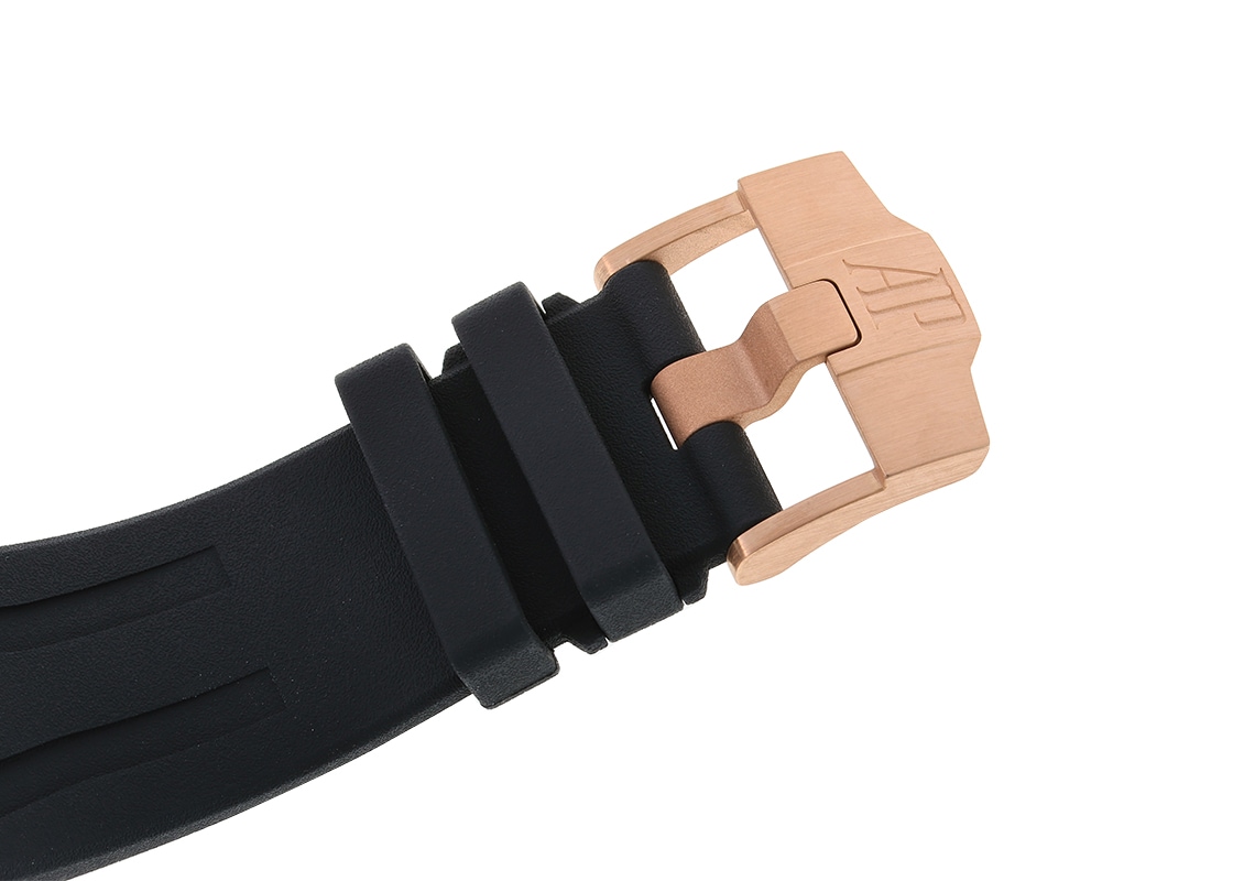 オーデマピゲ - ロイヤルオーク オフショア クロノグラフ | AUDEMARS PIGUET | 26401RO.OO.A002CA.01 | PG 黒/シルバー文字盤 自動巻き ラバー | 中古