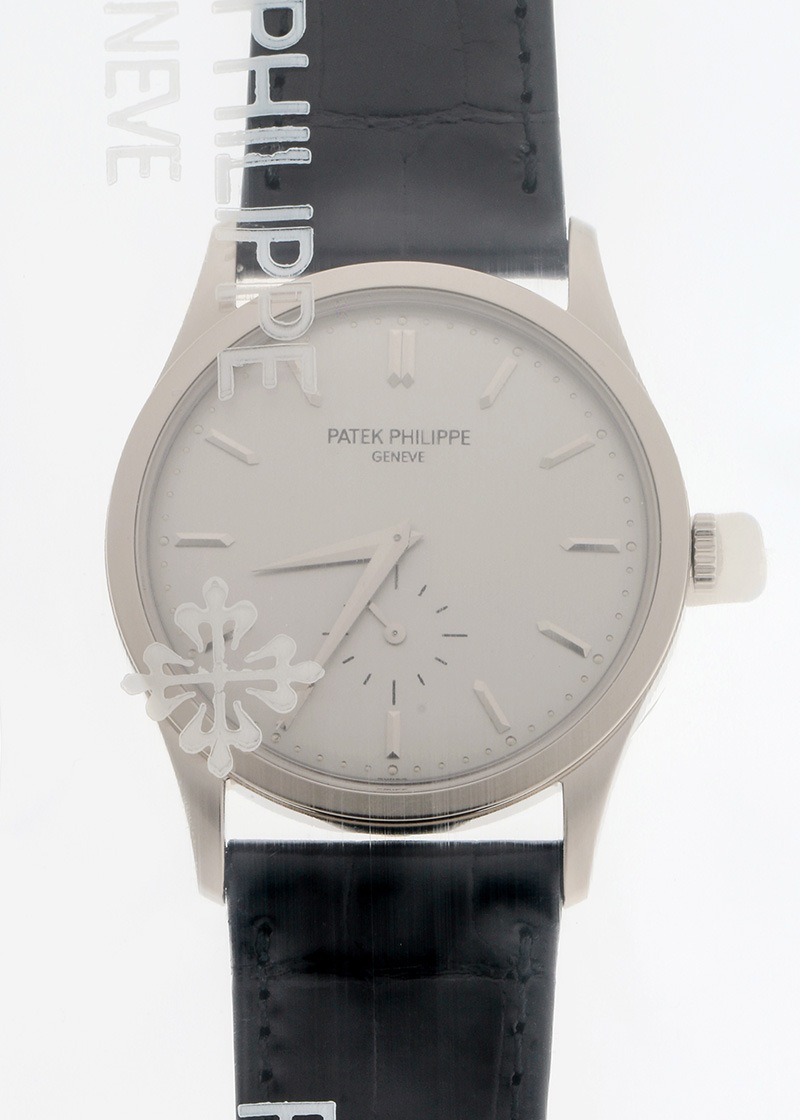 パテックフィリップ - カラトラバ | PATEK PHILIPPE | 5196G-001 | WG シルバー文字盤 手巻き レザー | レストア | 中古