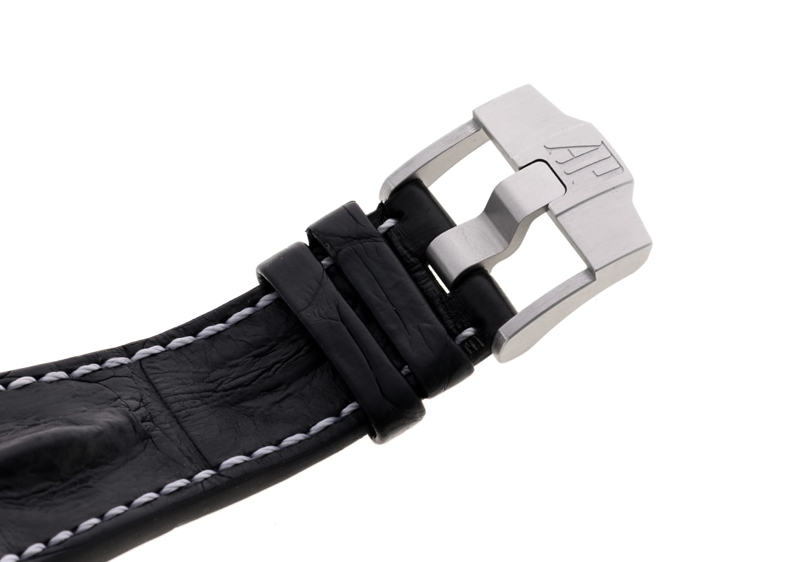 オーデマピゲ - ロイヤルオーク オフショア クロノグラフ | AUDEMARS PIGUET | 26470ST.OO.A028CR.01.A | SS 黒文字盤 自動巻き レザー | 中古