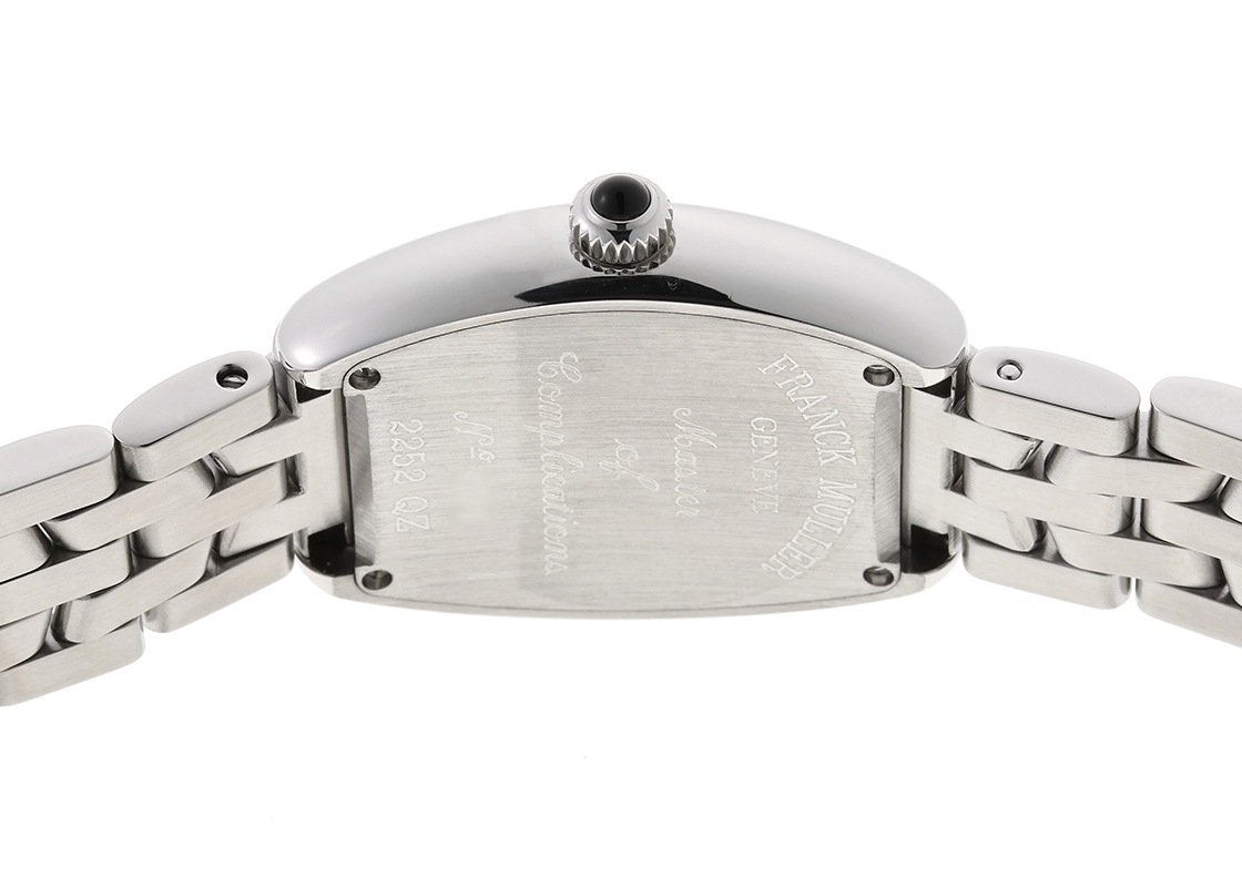 フランクミュラー - トノーカーベックス インターミディエ | FRANCK MULLER | 2252QZ | SSシルバー文字盤 クオーツ ブレスレット | 中古