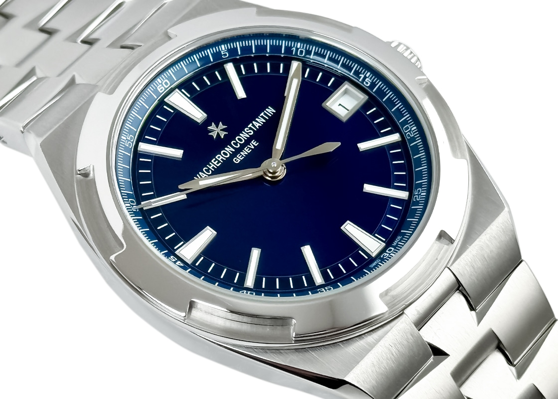 ヴァシュロンコンスタンタン - オーヴァーシーズ | VACHERON CONSTANTIN | 4500V/110A-B128 | SS ブルー文字盤 自動巻き ブレスレット | 中古