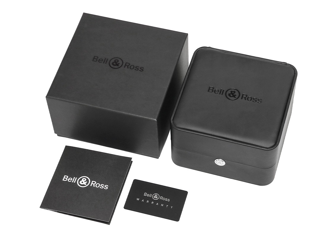 ベル&ロス - BR05 | BELL&ROSS | BR05A-BL-CE/SCE | CE 黒文字盤 自動巻き ブレスレット | 未使用品