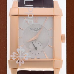 パテックフィリップ - ゴンドーロ | PATEK PHILIPPE | 5111R-001 | PG シルバー文字盤 手巻き レザー | レストア