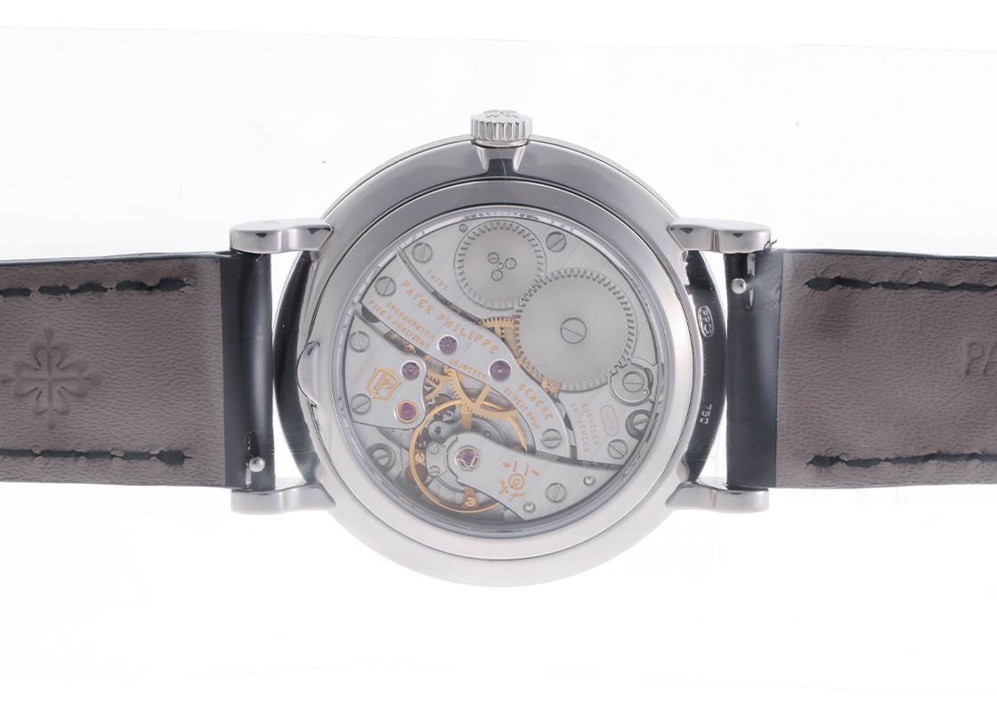 パテックフィリップ - カラトラバ | PATEK PHILIPPE | 7119G-010 | WG 白文字盤 手巻き レザー | レストア