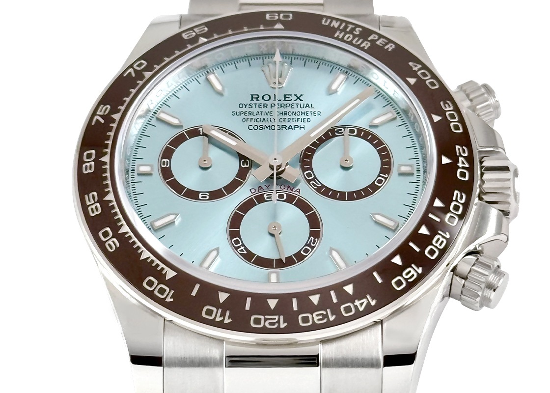 ロレックス - オイスターパーペチュアル コスモグラフ デイトナ | ROLEX | 126506 | PT アイスブルー文字盤 自動巻き ブレスレット