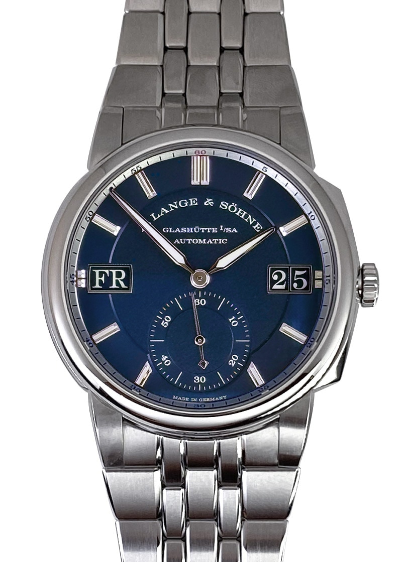 A.ランゲ&ゾーネ - オデュッセウス | A.LANGE&SOHNE | 363.179(LSLS3635BA) | SS ブルー文字盤 自動巻き ブレスレット | 中古品