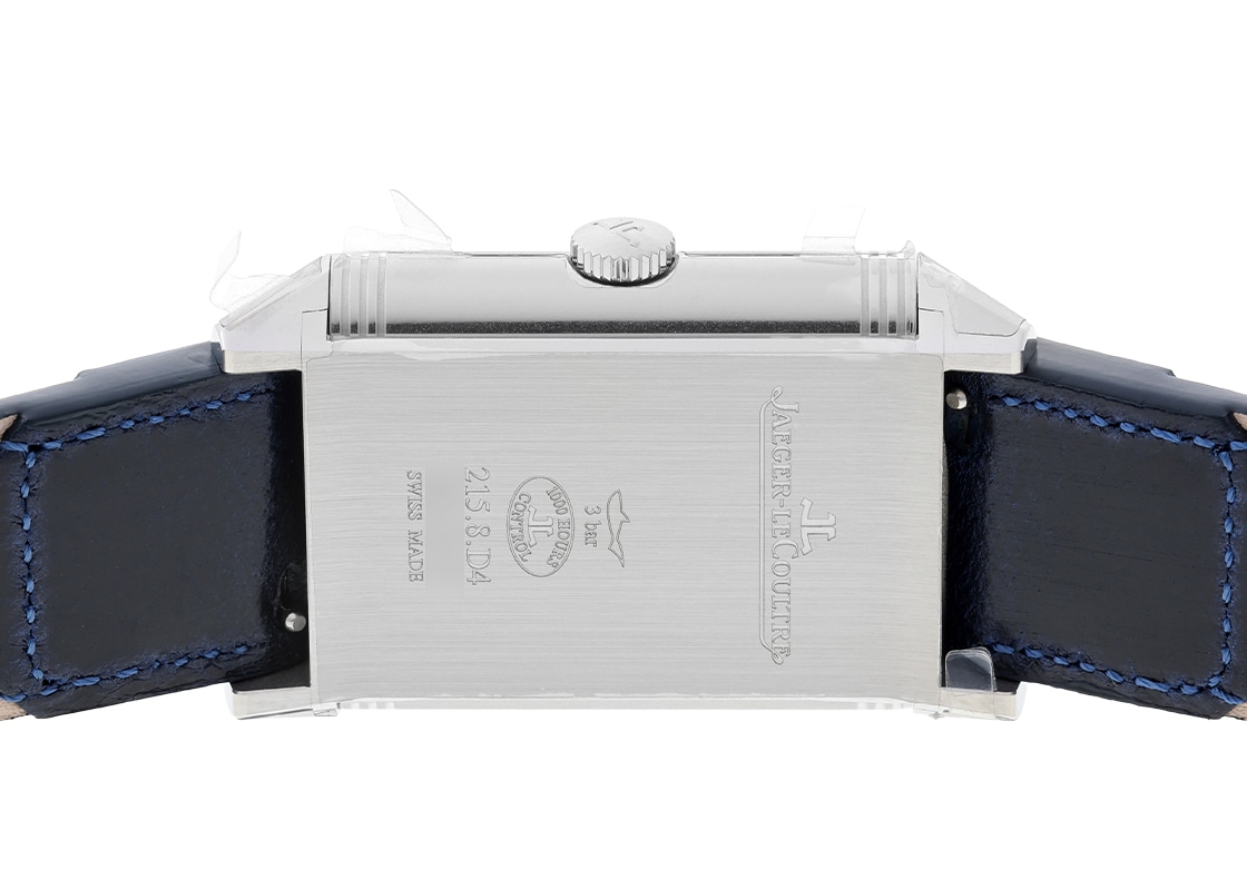 ジャガールクルト - レベルソ トリビュート デュオ スモールセコンド | JAEGER LECOULTRE | Q3988481(215.8.D4) | SS ブルー 文字盤 手巻き レザー | 未使用品