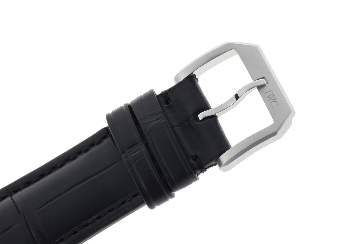 IWC - ポルトギーゼ クロノグラフ | INTERNATIONAL WATCH COMPANY | IW371411 | SS 白/黒文字盤 自動巻き レザー | 中古