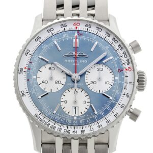ブライトリング - ナビタイマー B01 クロノグラフ 41 ジャパン エディション | BREITLING | AB0139211C2A1(AB0139) | SS ブルーシェル文字盤 自動巻き ブレスレット | 未使用品