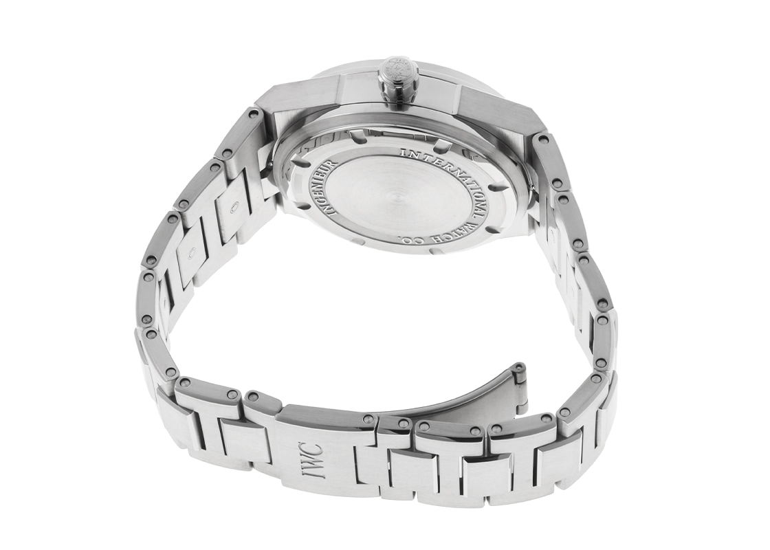 IWC - インヂュニア | INTERNATIONAL WATCH COMPANY | IW322701 | SS 黒文字盤 自動巻き ブレスレット | 中古
