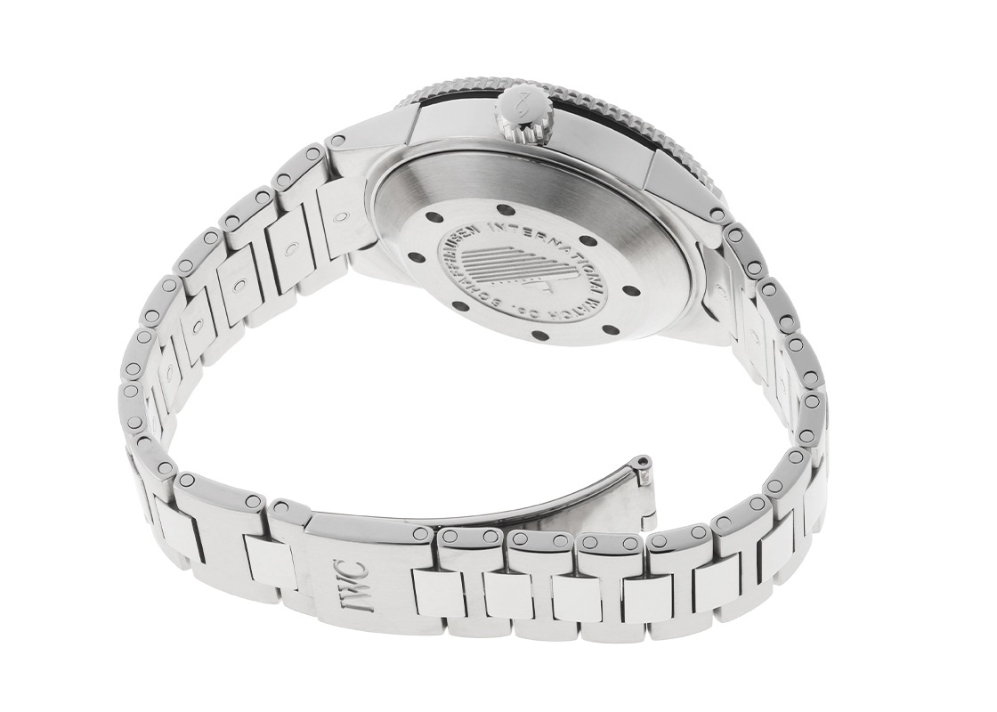 IWC - GST アクアタイマー | INTERNATIONAL WATCH COMPANY | IW353602 | SS 黒文字盤 自動巻き ブレスレット | 中古