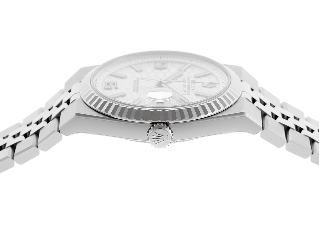 ロレックス - オイスターパーペチュアル ランドドゥエラー 40 | ROLEX | 127334 | WG&SS 白文字盤 自動巻き ブレスレット | 未使用品
