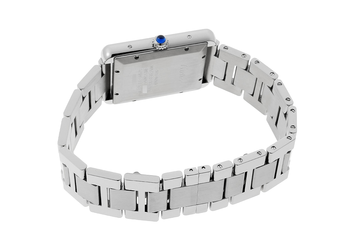 カルティエ - タンクソロ XL | CARTIER | W5200028 | SS シルバー文字盤 自動巻き ブレスレット | 中古