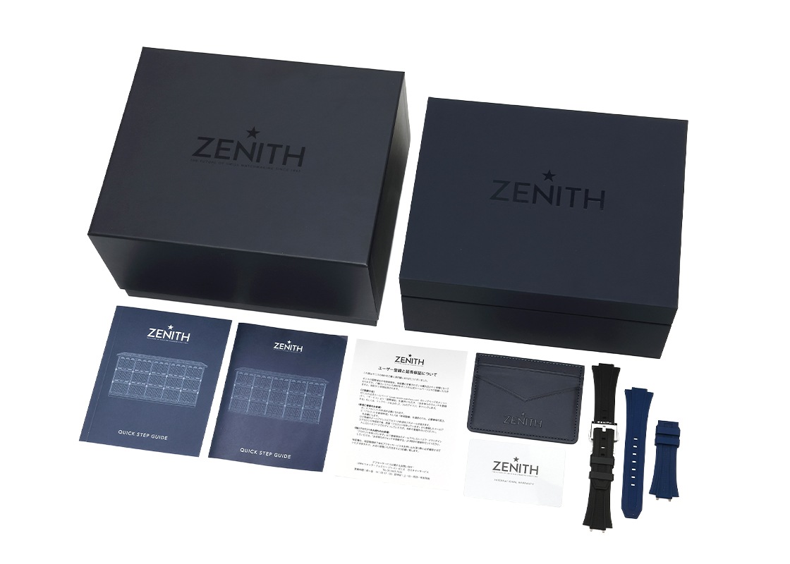 ゼニス - デファイ スカイライン クロノグラフ スケルトン | ZENITH | 03.9500.3600/79.I001 | SS スケルトン文字盤 自動巻き ブレスレット | 中古