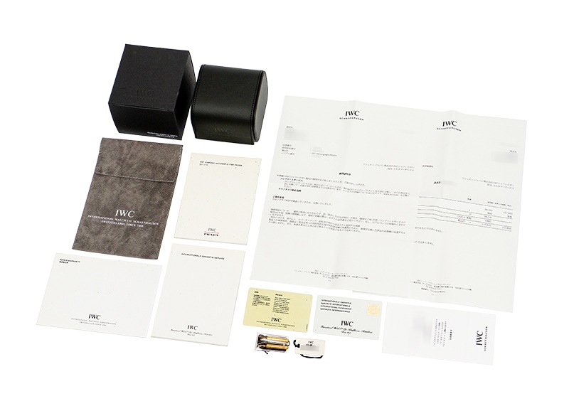 IWC for PRADA - GSTクロノグラフ | INTERNATIONAL WATCH COMPANY | IW370801 | SS シルバー/黒文字盤 自動巻き ブレスレット | 中古