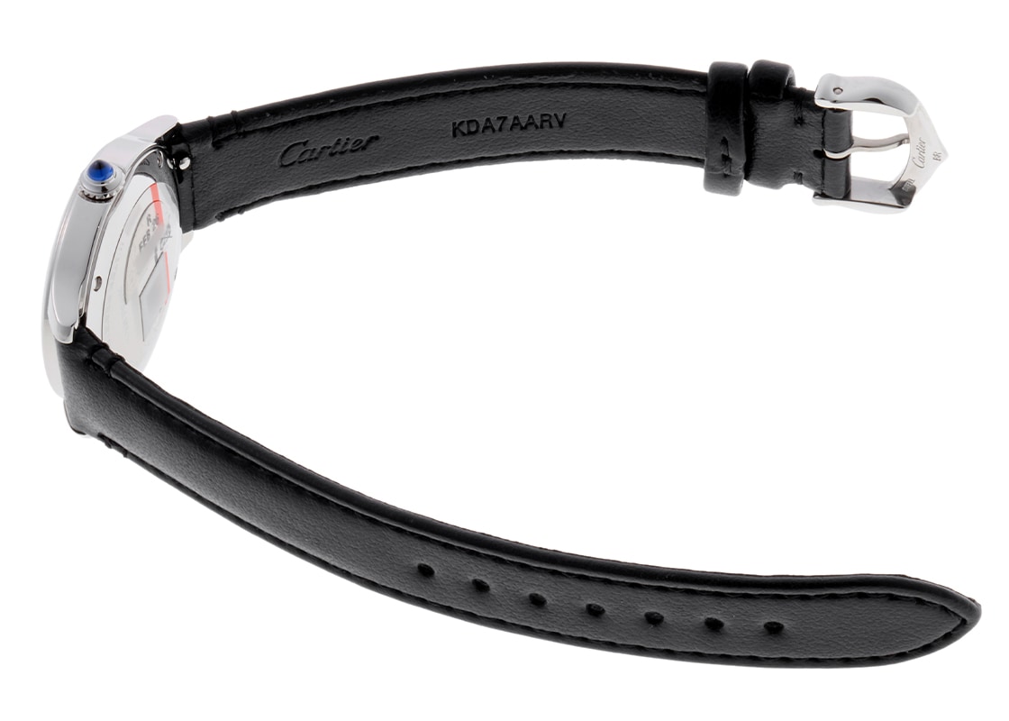 カルティエ - ロンド マスト ドゥ カルティエ | CARTIER | WSRN0030 | SS シルバー文字盤 クォーツ レザー