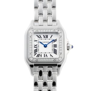 カルティエ - パンテール ドゥ カルティエ SM ベゼルダイヤ | CARTIER | W4PN0016 | SS シルバー文字盤 クォーツ ブレスレット