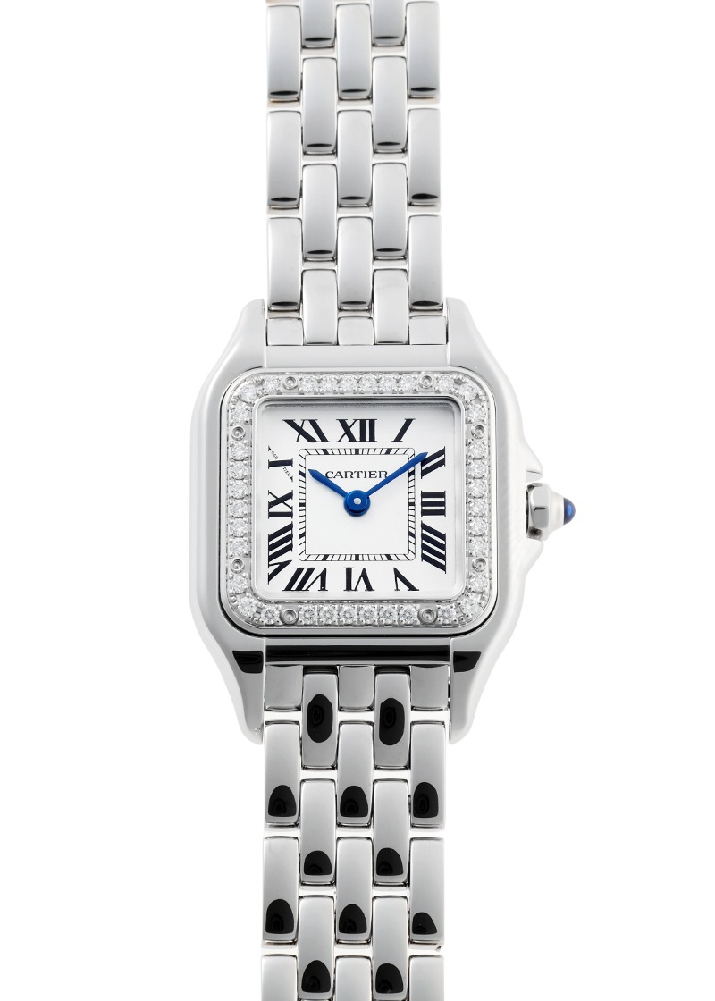 カルティエ - パンテール ドゥ カルティエ SM ベゼルダイヤ | CARTIER | W4PN0016 | SS シルバー文字盤 クォーツ ブレスレット