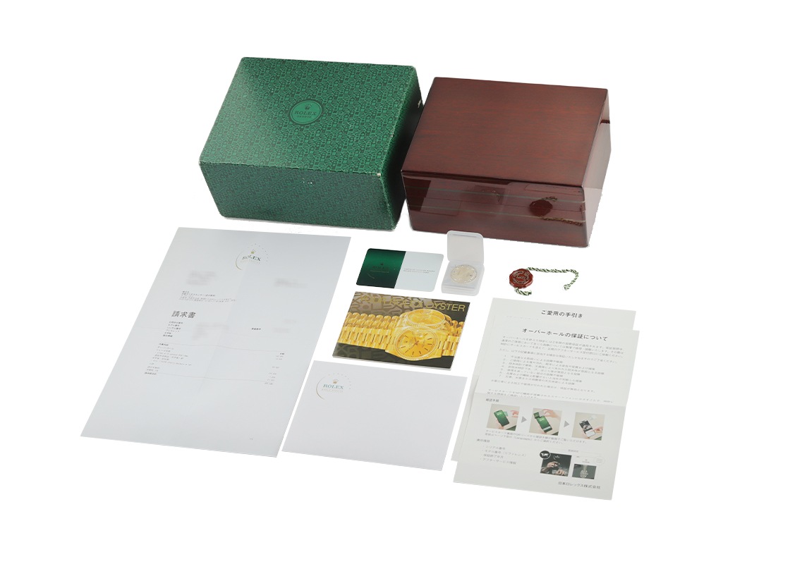 ロレックス - オイスター パーペチュアル デイデイト 【シルバー10P文字盤付】 | ROLEX | 118239 | WG チェリー文字盤 自動巻き ブレスレット | 中古