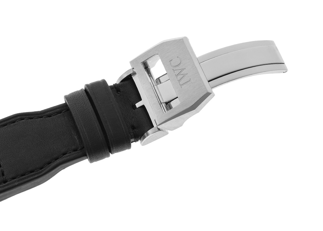 IWC - パイロットウォッチ タイムゾーナー クロノグラフ | INTERNATIONAL WATCH COMPANY | IW395001 | SS 黒文字盤 自動巻き レザー | 中古