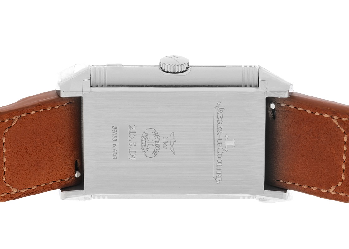 ジャガールクルト - レベルソ クラシック デュオ スモールセコンド | JAEGER LECOULTRE | Q3848423 | SS シルバー/ブラック文字盤 手巻き レザー