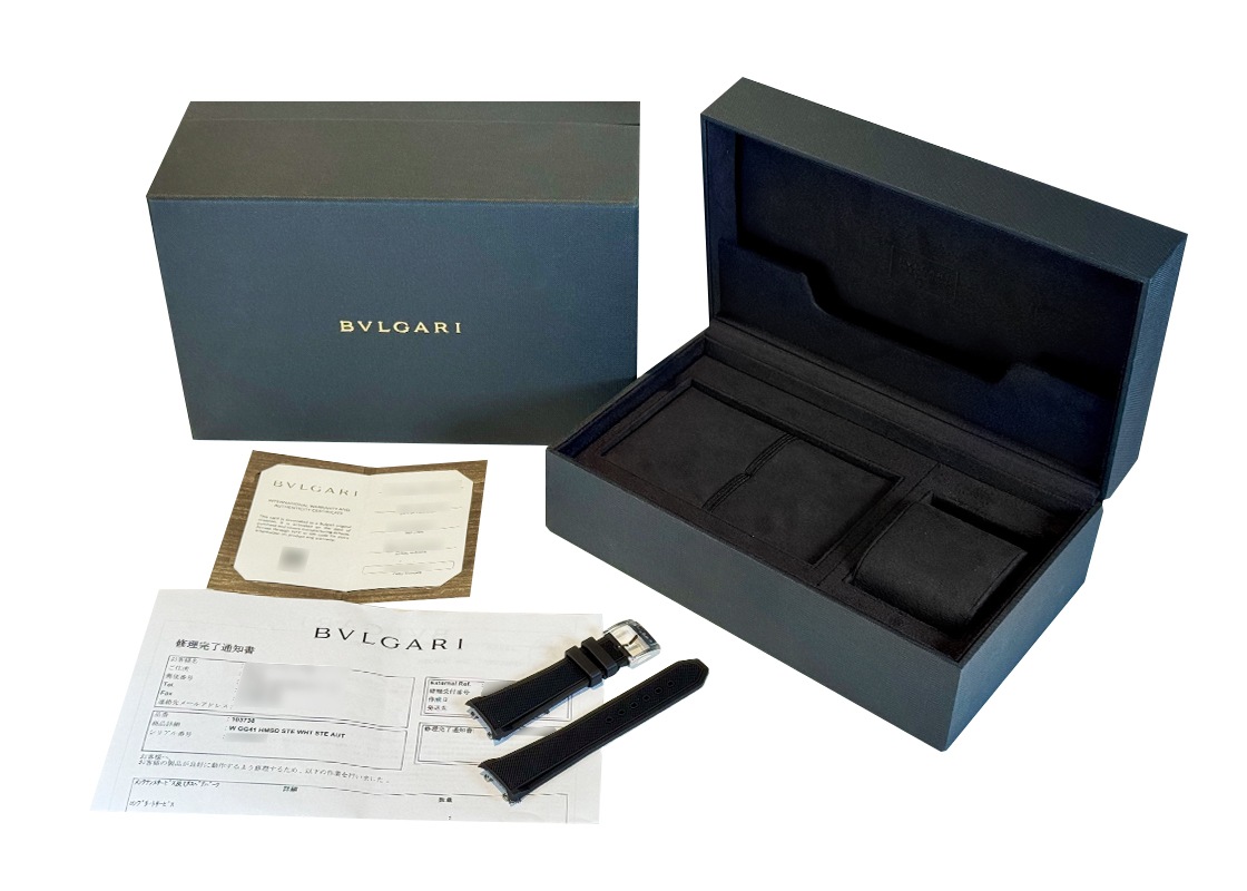 ブルガリ - オクト ローマ ウォッチ | BVLGARI | 103738 | SS 白文字盤 自動巻き ブレスレット | 委託品 | 中古