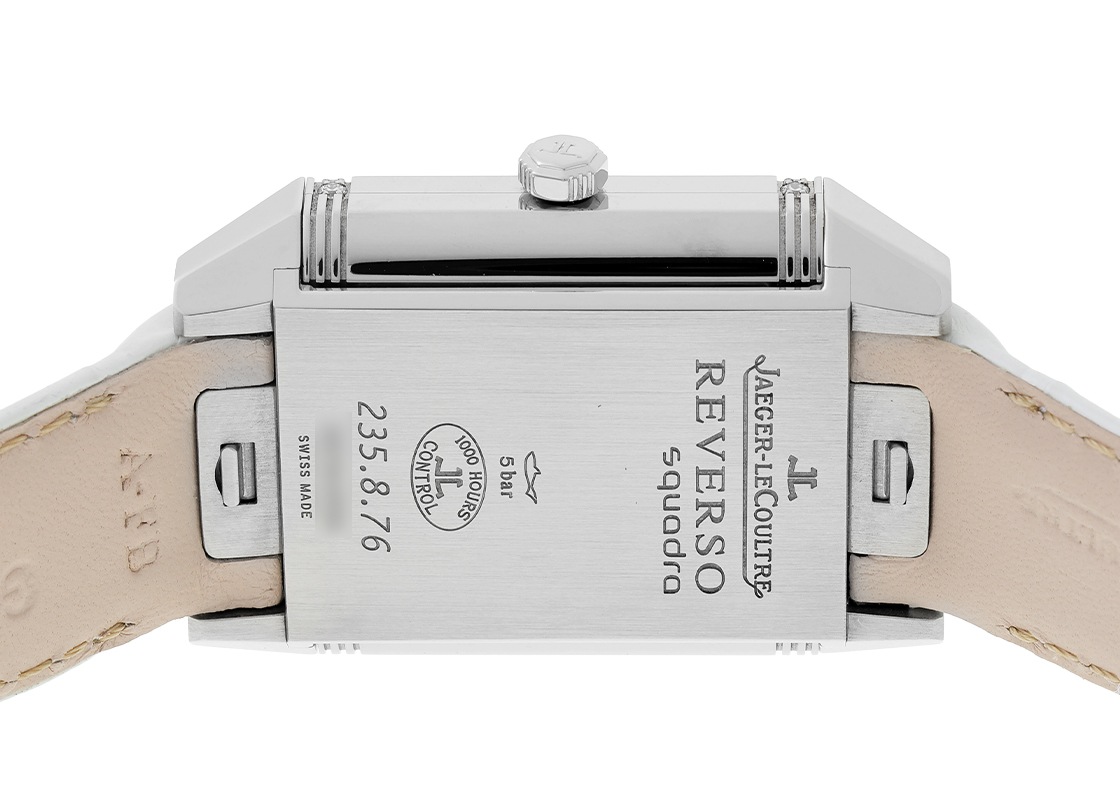ジャガールクルト - レベルソ スクアドラ デュエット | JAEGER-LECOULTRE | Q7058420 | SS シルバー/黒文字盤 自動巻き レザー | 中古