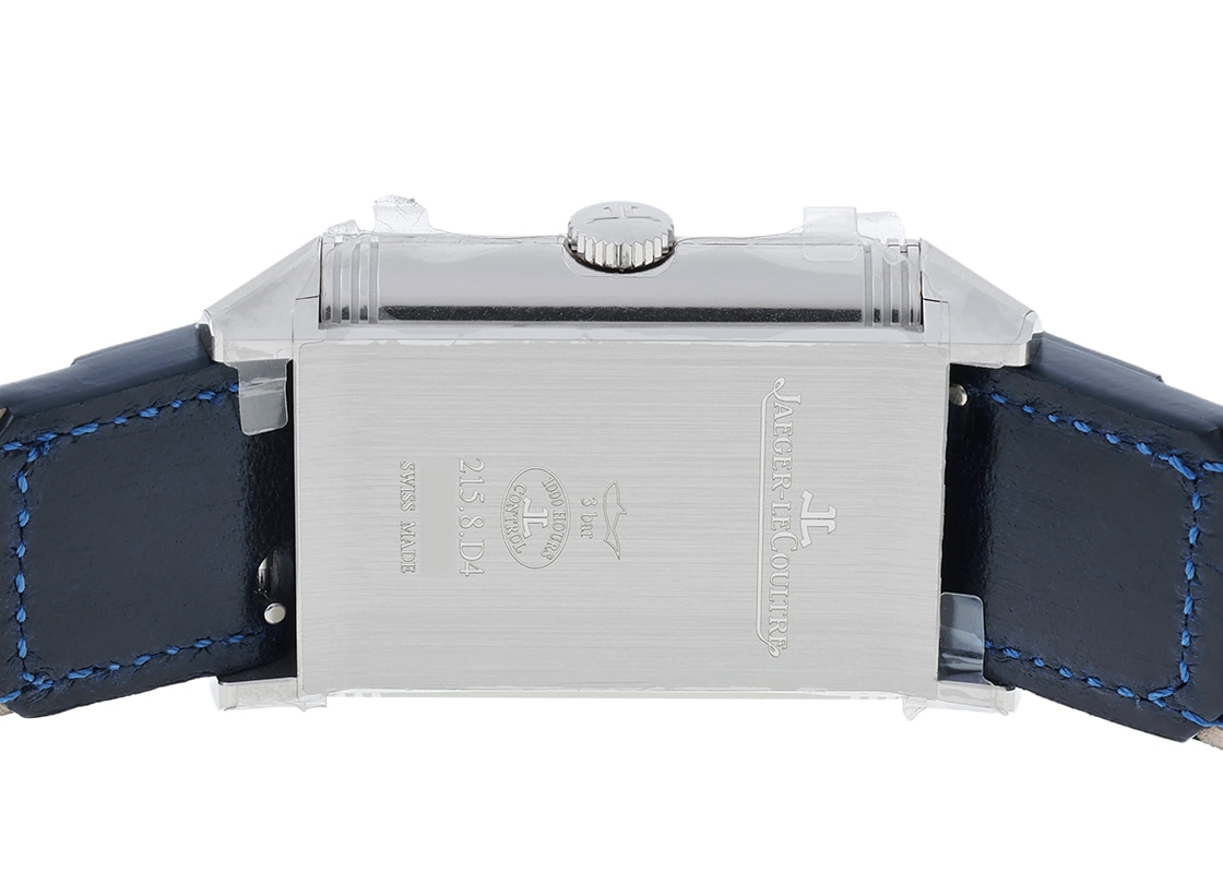ジャガー・ルクルト - レベルソ トリビュート デュオ スモールセコンド | JAEGER-LECOULTRE | Q3988481(215.8.D4) | SS ブルー文字盤 手巻き レザー | 未使用