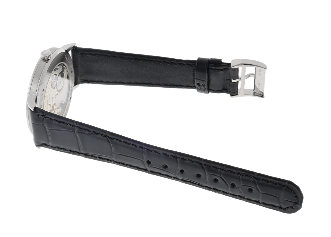 A.ランゲ&ゾーネ - サクソニア フラッハ | A.LANGE&SOHNE | 211.026(LS2113AJ) | WG シルバー文字盤 手巻き レザー | 中古