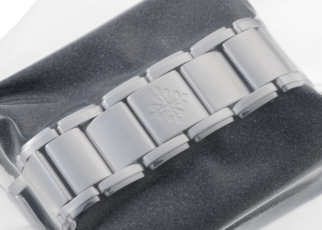 パテックフィリップ - Twenty-4 | PATEK PHILIPPE | 4910/10A-001 | SS 黒文字盤 クォーツ ブレスレット | 中古