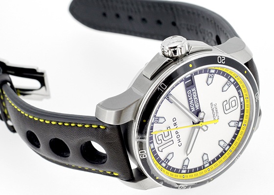 ショパール - ヒストリック グランプリ モナコ ヒストリック | CHOPARD | TI&SS 白文字盤 自動巻き レザー | 未使用品 |